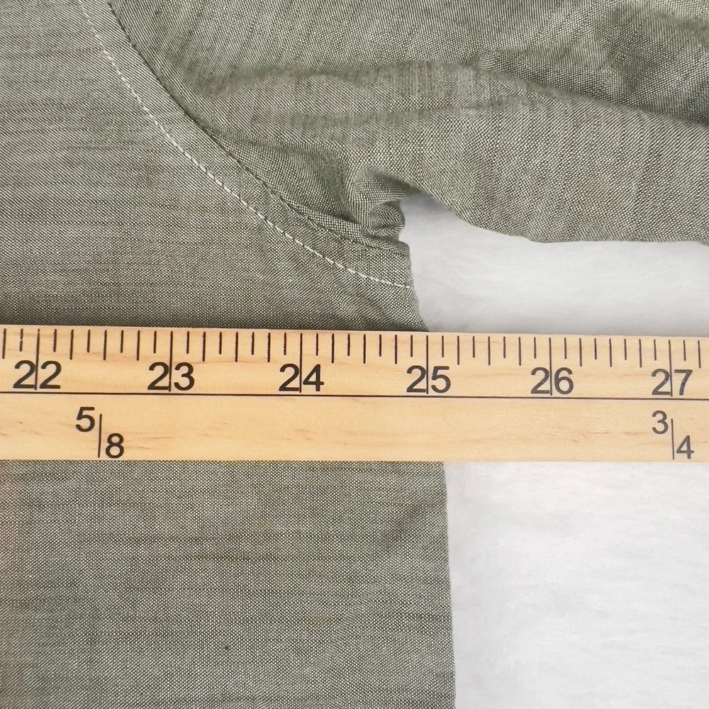 The North Face Shirt‎ Mens XL Green Fade Preppy Classic Outdoor Comfort Casual